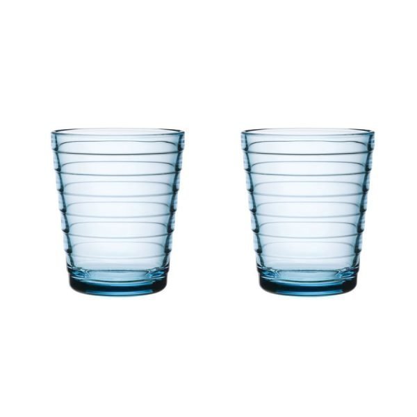 Iittala Aino Aalto Juomalasi Vaaleansininen 22 Cl 2-Pakkaus