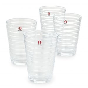 Iittala Aino Aalto Juomalasit Kirkas 33 Cl 4 Kpl