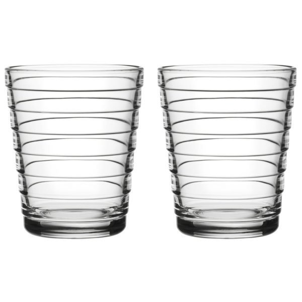 Iittala Aino Aalto Lasi Kirkas 22 Cl 2 Kpl