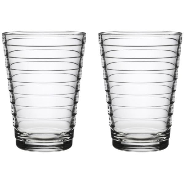 Iittala Aino Aalto Lasi Kirkas 33 Cl 2 Kpl