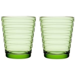 Iittala Aino Aalto Lasi Omenanvihreä 22 Cl 2 Kpl