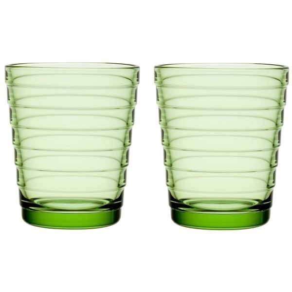 Iittala Aino Aalto Lasi Omenanvihreä 22 Cl 2 Kpl