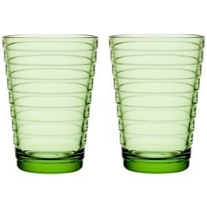 Iittala Aino Aalto Lasi Omenanvihreä 33 Cl 2 Kpl