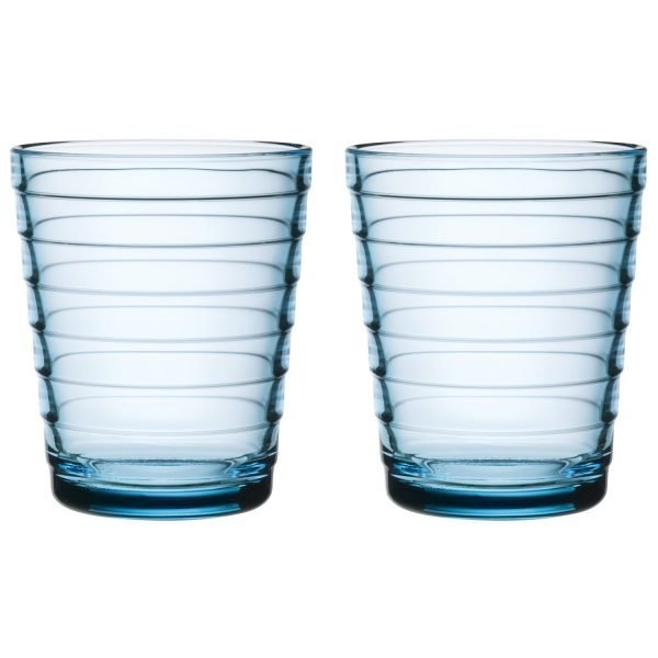 Iittala Aino Aalto Lasi Vaaleansininen 22 Cl 2 Kpl