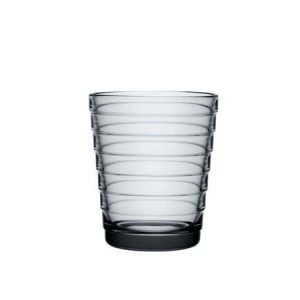 Iittala Aino Aalto juomalasi 22 cl harmaa 2 kpl