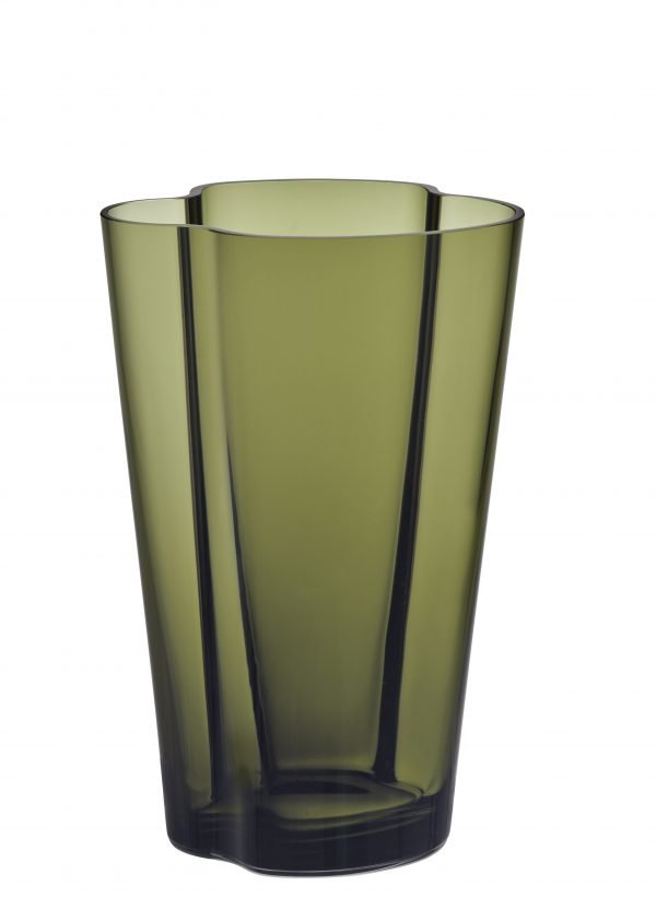 Iittala Alvar Aalto Maljakko Sammaleenvihreä 220 Mm