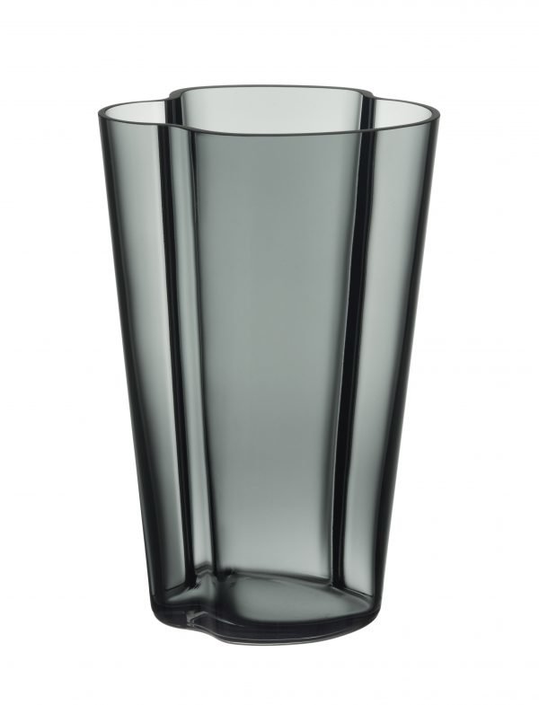 Iittala Alvar Aalto Maljakko Tummanharmaa 220 Mm