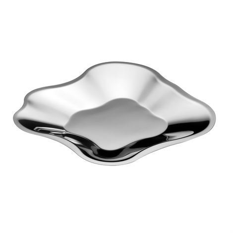 Iittala Alvar Aalto Vati Ruostumaton Teräs Pieni 358 mm