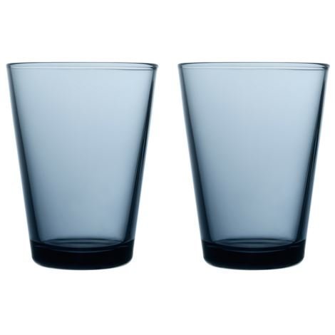 Iittala Kartio Juomalasi 40 cl 2 kpl Sade Sininen