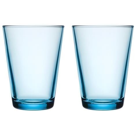 Iittala Kartio Juomalasi 40 cl 2 kpl Vaaleansininen