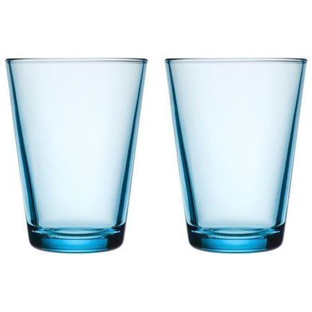 Iittala Kartio Juomalasi vaaleansininen 40 cl 2 kpl