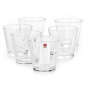 Iittala Kartio Juomalasit Kirkas 21 Cl 6 Kpl