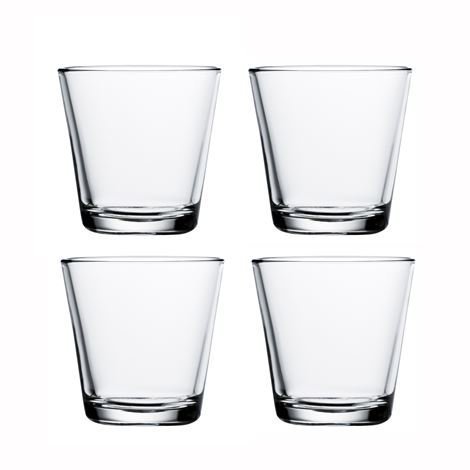 Iittala Kartio Lasi 4 kpl Kirkas