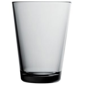 Iittala Kartio Lasi Harmaa 2 Kpl