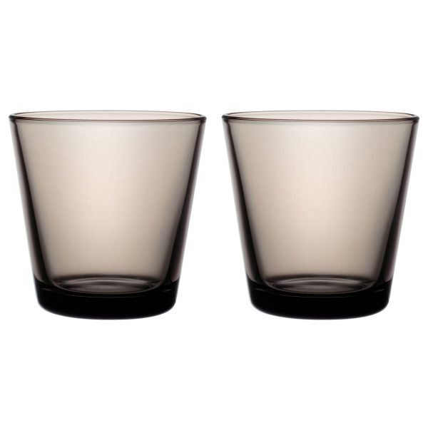 Iittala Kartio Lasi Hiekka 2 Kpl