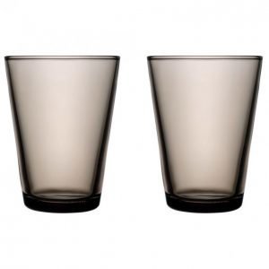 Iittala Kartio Lasi Hiekka 40cl 2kpl