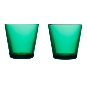 Iittala Kartio Lasi Smaragdi Vihreä 2 Kpl