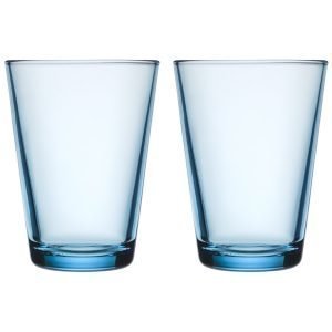 Iittala Kartio Lasi Vaaleansininen 2 Kpl