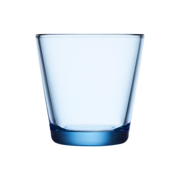 Iittala Kartio Lasi Vedensininen 21 Cl 2 Kpl