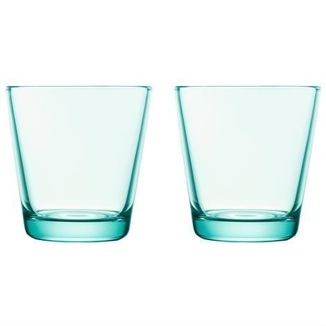 Iittala Kartio Lasi Vedenvihreä 21 cl 2 kpl