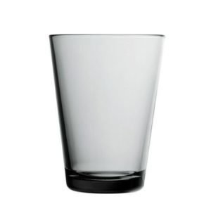 Iittala Kartio juomalasi 40 cl harmaa 2 kpl