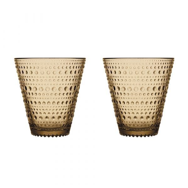 Iittala Kastehelmi Juomalasi Aavikon Hiekke 30 Cl 2-Pakkaus