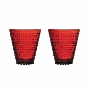 Iittala Kastehelmi Juomalasi Karpalo 30 Cl 2-Pakkaus