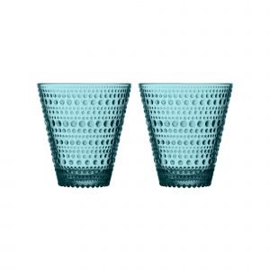 Iittala Kastehelmi Juomalasi Merensininen 30 Cl 2 Kpl