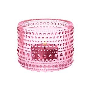 Iittala Kastehelmi Kynttilälyhty Vaalea Pinkki 64 Mm