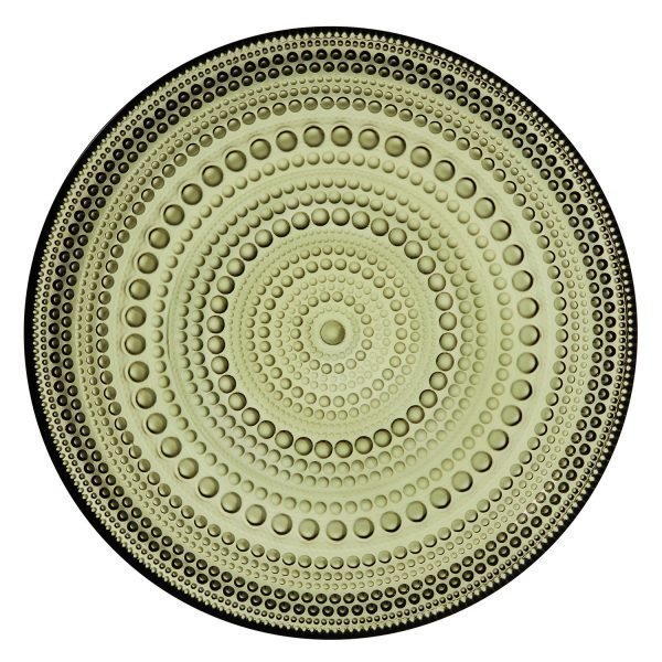 Iittala Kastehelmi Lautanen Sammaleenvihreä 17 Cm