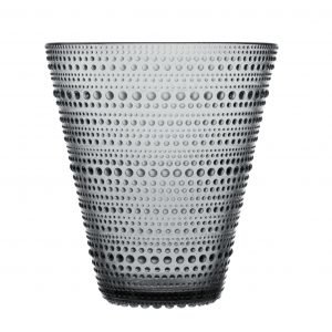 Iittala Kastehelmi Maljakko Harmaa 15.4 Cm