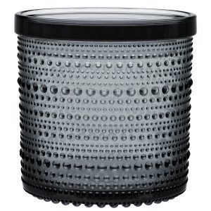 Iittala Kastehelmi Purkki L Harmaa