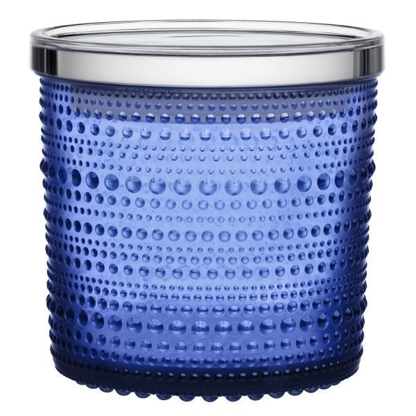 Iittala Kastehelmi Purkki Ultramarine Sininen 11