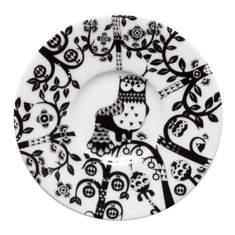 Iittala Taika Espressolautanen Musta