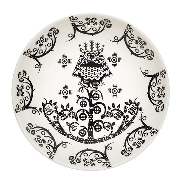 Iittala Taika Syvä Lautanen Deko Musta 20 Cm