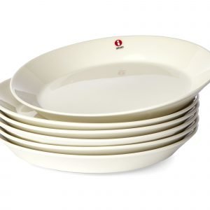 Iittala Teema Lautaset Valkoinen Ø 21 Cm 6 Kpl