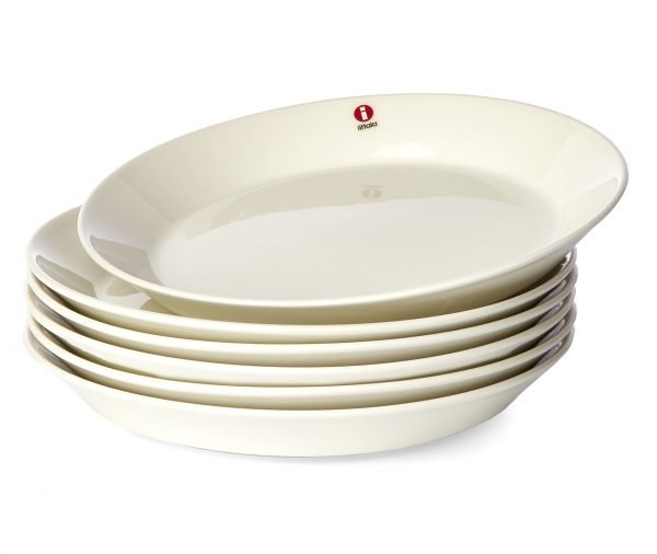 Iittala Teema Lautaset Valkoinen Ø 21 Cm 6 Kpl