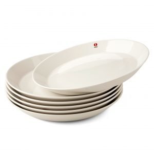 Iittala Teema Matalat Lautaset Valkoinen Ø 17 Cm 6 Kpl