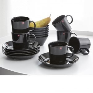 Iittala Teema Mukit Musta 3 Dl 6 Kpl