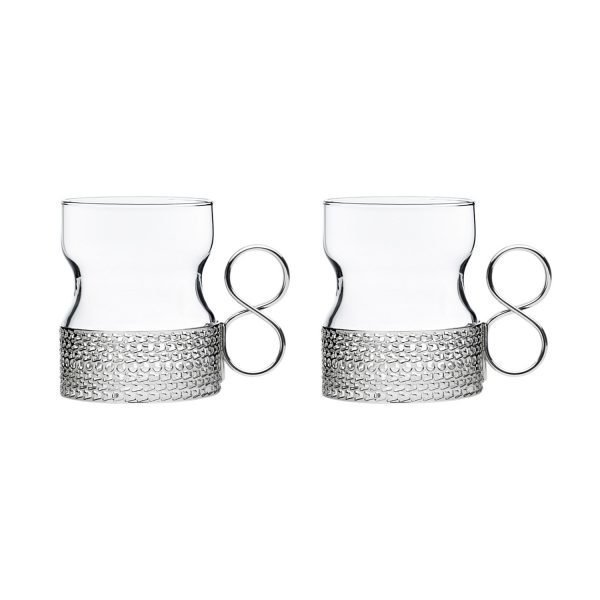 Iittala Tsaikka Lasi Kahvalla 23 Cl 2-Pakkaus