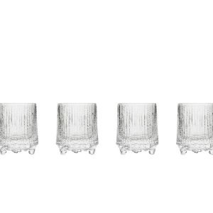 Iittala Ultima Thule Snapsilasi Kirkas 5 Cl 4 Kpl