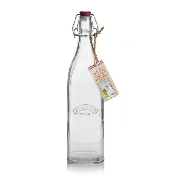 Kilner Lasipullo Patenttikorkilla 1 L