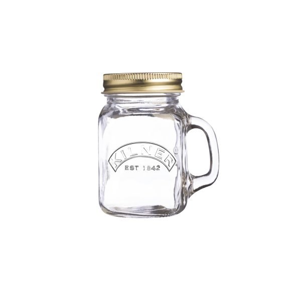 Kilner Muki Kierrekorkilla Mini Kirkas 0.14 L