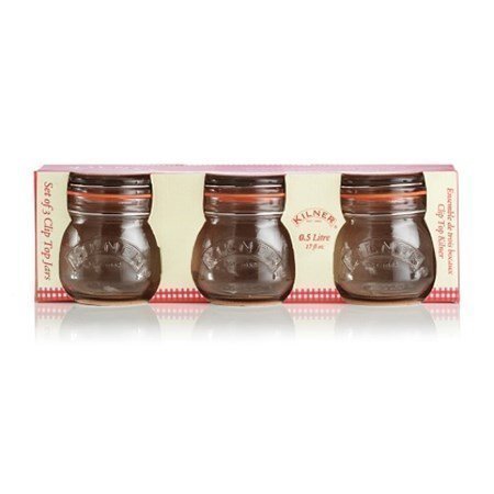 Kilner Säilöntäpurkit kannattimella 3-pack