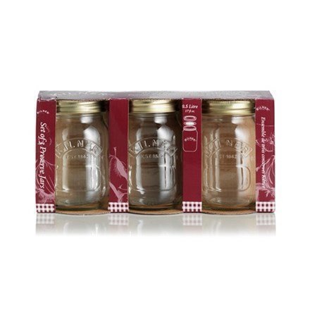 Kilner Säilöntäpurkit kierrekansi 3-pack