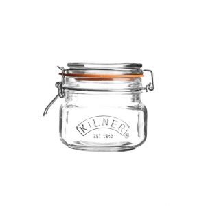 Kilner Säilöntäpurkki Patenttikannella Nelikulmainen Lasi 0.5 L