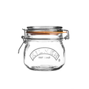 Kilner Säilöntäpurkki Patenttikannella Pyöreä Lasi 0.5 L