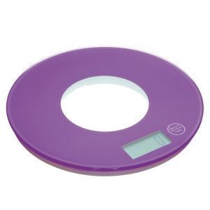 Kitchen Craft Colourworks Elektroninen Keittiövaaka 5 Kg Violetti