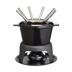 Kitchen Craft Master Class Deluxe Fondue Set Musta