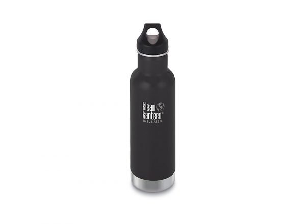 Klean Kanteen Classic Juomapullo Eristetty Ruostumaton Teräs Musta 0.592 L